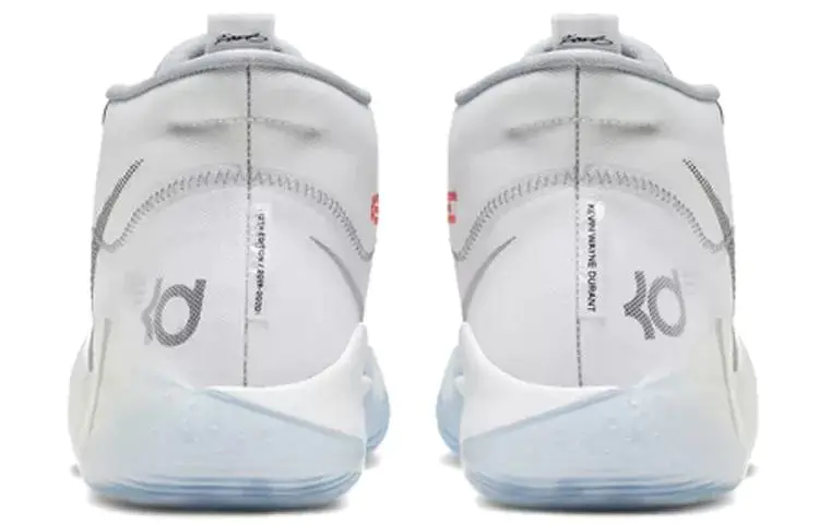 Nike Zoom KD 12 White Wolf Grey 杜兰特 太极阴阳 灰白 实战篮球鞋 男女同款 CK1195-101