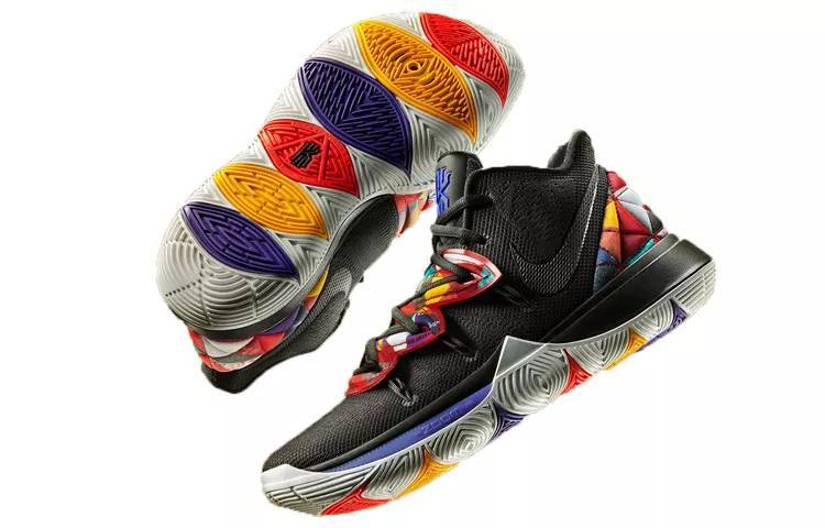 耐克 Nike Kyrie 5 CNY 欧文5 新年 百家衣 黑彩 实战篮球鞋 AO2919-010