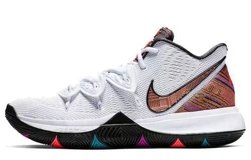 耐克 Nike Kyrie 5 欧文5 黑白奥利奥 实战篮球鞋 AO2918-100