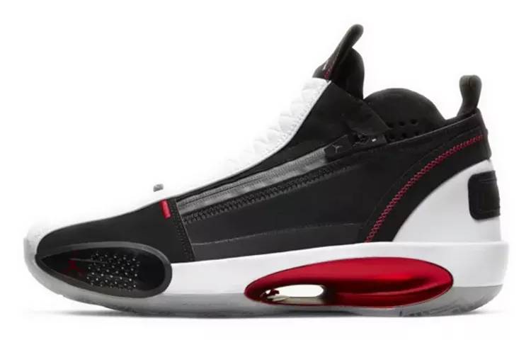 乔丹 Air Jordan 34 SE Red Orbit 黑白红 国外版 实战篮球鞋 CU1549-001