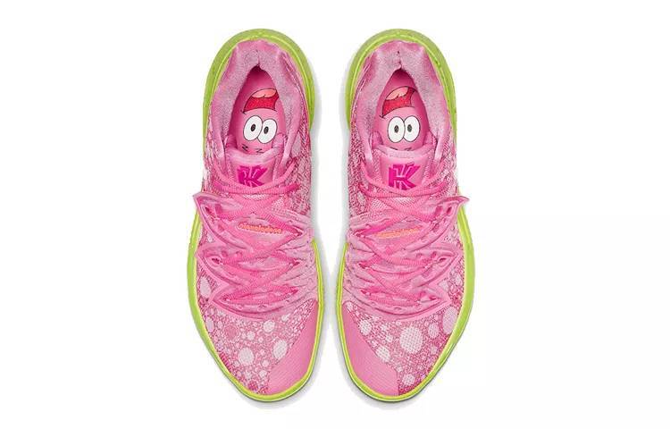 耐克 SpongeBob SquarePants x Nike Kyrie 5 欧文5 派大星 Patrick Star 粉 海绵宝宝 实战篮球鞋 CJ6951-600