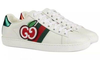 deb72bd5f9c148a487d3d51d6aee9e84 400x240 - GUCCI 古驰 Ace系列 GG苹果 小白鞋 运动鞋 白色 611377 DOPE0 9064