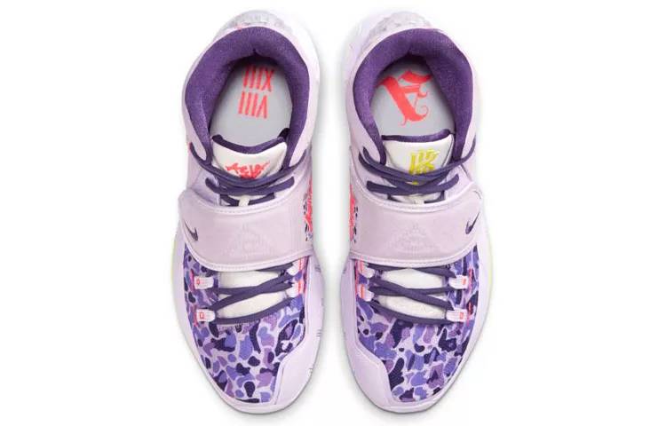 耐克 Nike Kyrie 6 EP Asia Irving 紫迷彩 实战篮球鞋 男女同款 CD5033-500