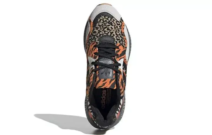 阿迪达斯 atmos x adidas originals ZX Alkyne Crazy Animal 狂野动物园 黑白棕 男女同款 FY5235-1