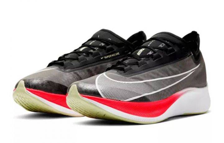 耐克 Nike Zoom Fly 3 黑白红 AT8240-003