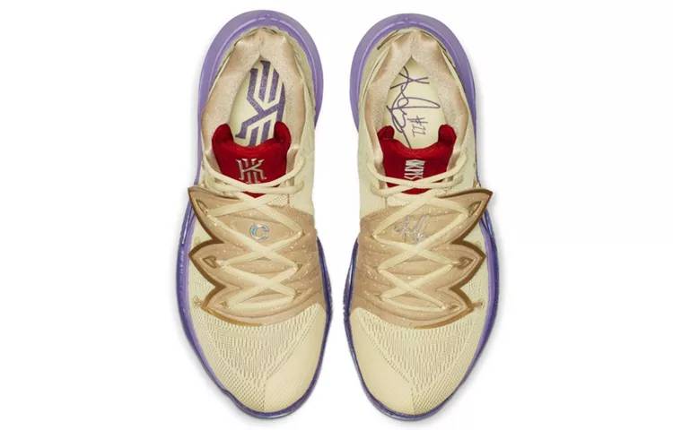 耐克 Concepts x Nike Kyrie 5 Ikhet 埃及 欧文5 米黄 实战篮球鞋 CI9961-900