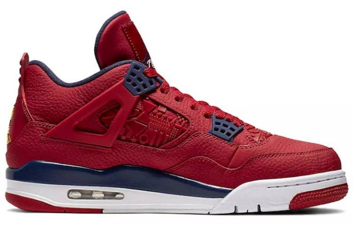 乔丹 Air Jordan 4 SE FIBA Gym Red 篮球世界杯 黑红 CI1184-617-1