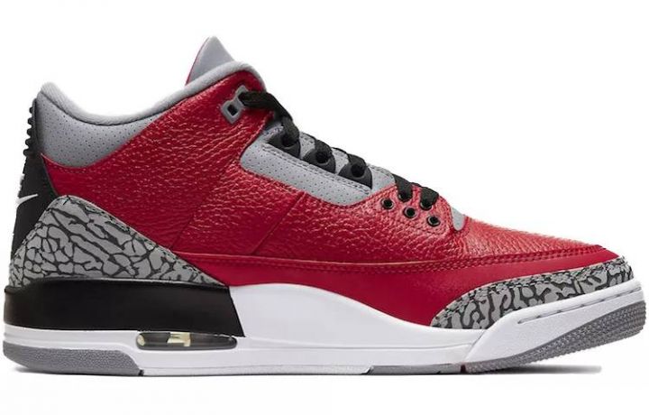 芝加哥, Air Jordan 3 SE, Air Jordan 3 - 乔丹 Air Jordan 3 SE "Nike Chi" 红水泥 芝加哥  CU2277-600