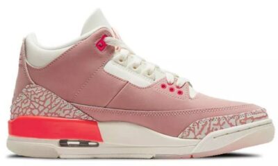 19e39265bd0c486a836aa839850deb62 400x240 - 乔丹 Air Jordan 3 Retro "Rust Pink" 樱花粉 女款 CK9246-600