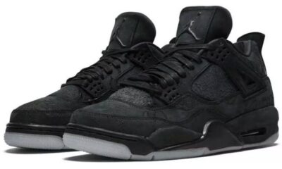 20e453269d3d4fc8bc43eedd9ac55d34 400x240 - 乔丹 Air Jordan 4 Kaws Black 黑 930155-001
