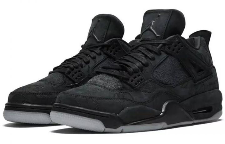 乔丹 Air Jordan 4 Kaws Black 黑 930155-001-1