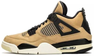 309e44e4a4cc4e90a68f26e13278ee5b 400x240 - 乔丹 Air Jordan 4 “Mushroom” 蘑菇 珍珠奶茶 女款 黄 AQ9129-200