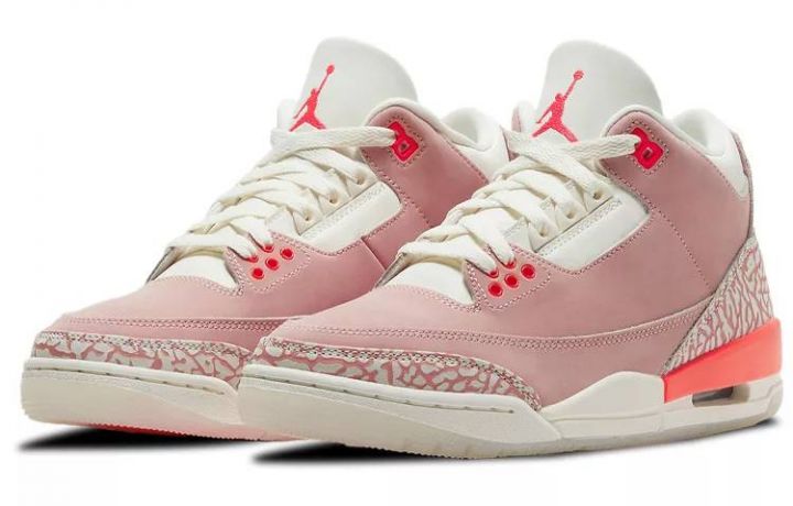 乔丹 Air Jordan 3 Retro “Rust Pink” 樱花粉 女款 CK9246-600