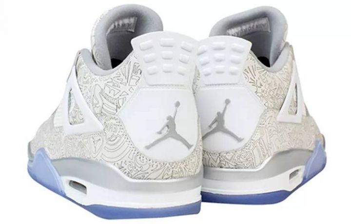 乔丹 Air Jordan 4 Retro 30th Anniversary Laser 镭射 白金 705333-105