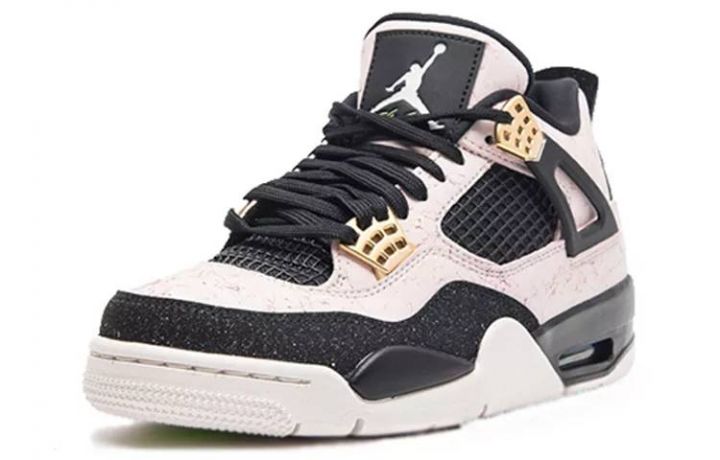 乔丹 Air Jordan 4 Silt Red 黑粉 金扣 大理石纹 篮球鞋 AQ9129-601-1