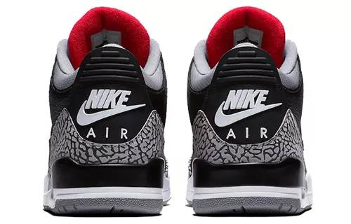 乔丹 Air Jordan 3 Retro Black Cement 黑水泥 854262-001