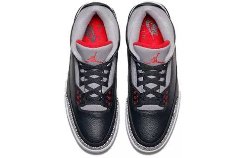 乔丹 Air Jordan 3 Retro Black Cement 黑水泥 854262-001-1