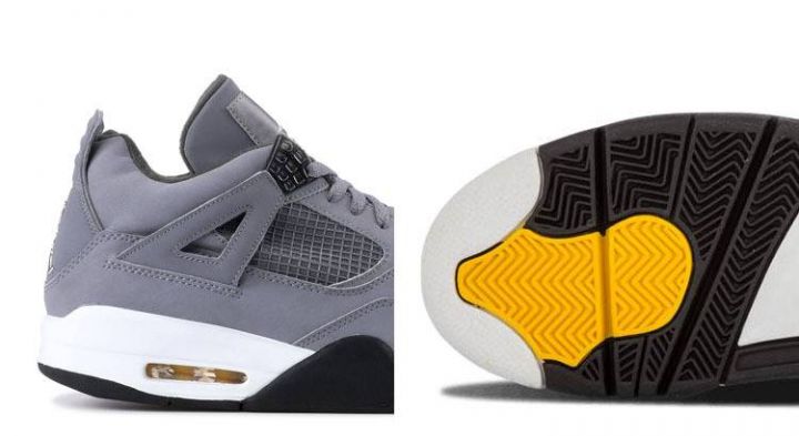 Cool Grey, Air Jordan 4 Retro, Air Jordan 4 - 乔丹 Air Jordan 4 Retro Cool Grey 灰老鼠 308497-001