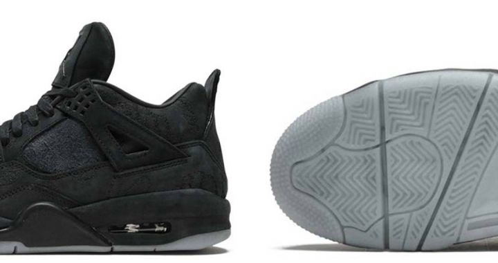 Air Jordan 4 - 乔丹 Air Jordan 4 Kaws Black 黑 930155-001