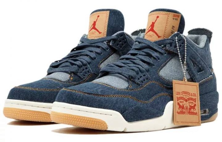 乔丹 Air Jordan 4 Retro Levis Denim 李维斯 牛仔 AO2571-401