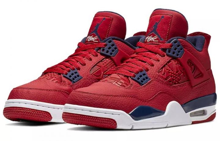 乔丹 Air Jordan 4 SE FIBA Gym Red 篮球世界杯 黑红 CI1184-617-1