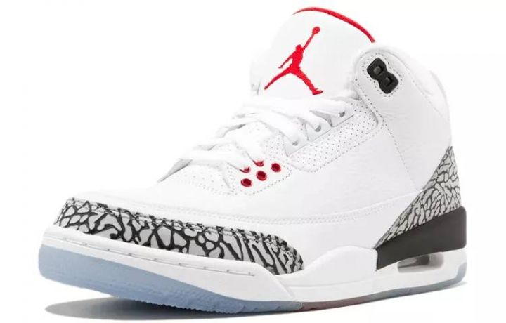 乔丹 Air Jordan 3 Retro Free Throw Line White Cement 白水泥 923096-101