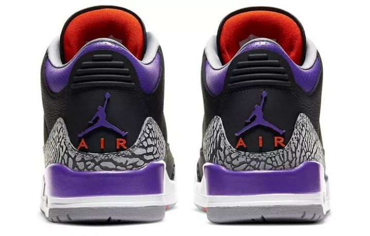 乔丹 Air Jordan 3 Retro “Court Purple” 黑紫 男女同款 CT8532-050