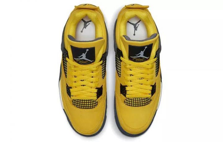 乔丹 Air Jordan 4 “Lightning” 黑黄 电母 CT8527-700