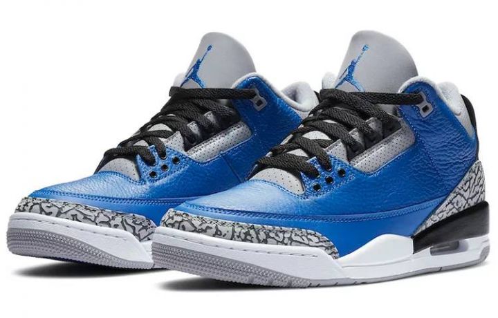 乔丹 Air Jordan 3 Retro Blue Cement 蓝水泥 CT8532-400-1