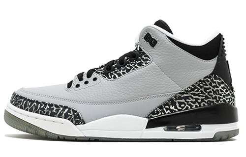 乔丹 Air Jordan 3 Retro Wolf Grey 狼灰 136064-004