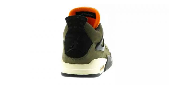 乔丹 Air Jordan 4 Retro UNDFTD 绒面革 军绿 JBM351 M1