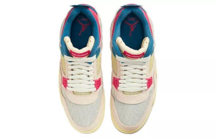 乔丹 Union LA x Air Jordan 4 Retro SP “Guava Ice” 粉红蓝 DC9533-800