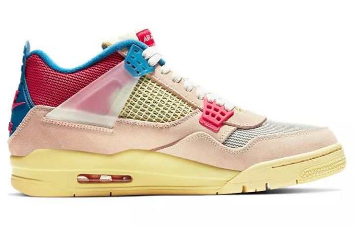 乔丹 Union LA x Air Jordan 4 Retro SP “Guava Ice” 粉红蓝 DC9533-800