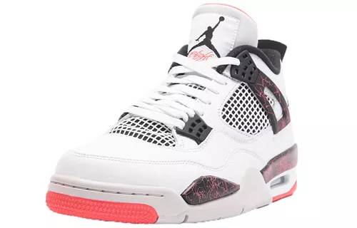 乔丹 Air Jordan 4 “Hot Lava” 热熔岩 红白 篮球鞋 308497-116-1