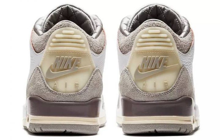 乔丹 A Ma Maniére x Air Jordan 3 Retro SP “Medium Grey” 米白灰 DH3434-110