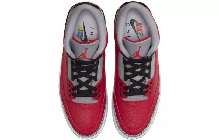 芝加哥, Air Jordan 3 SE, Air Jordan 3 - 乔丹 Air Jordan 3 SE "Nike Chi" 红水泥 芝加哥  CU2277-600