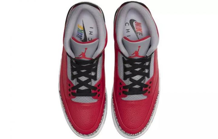芝加哥, Air Jordan 3 SE, Air Jordan 3 - 乔丹 Air Jordan 3 SE "Nike Chi" 红水泥 芝加哥  CU2277-600