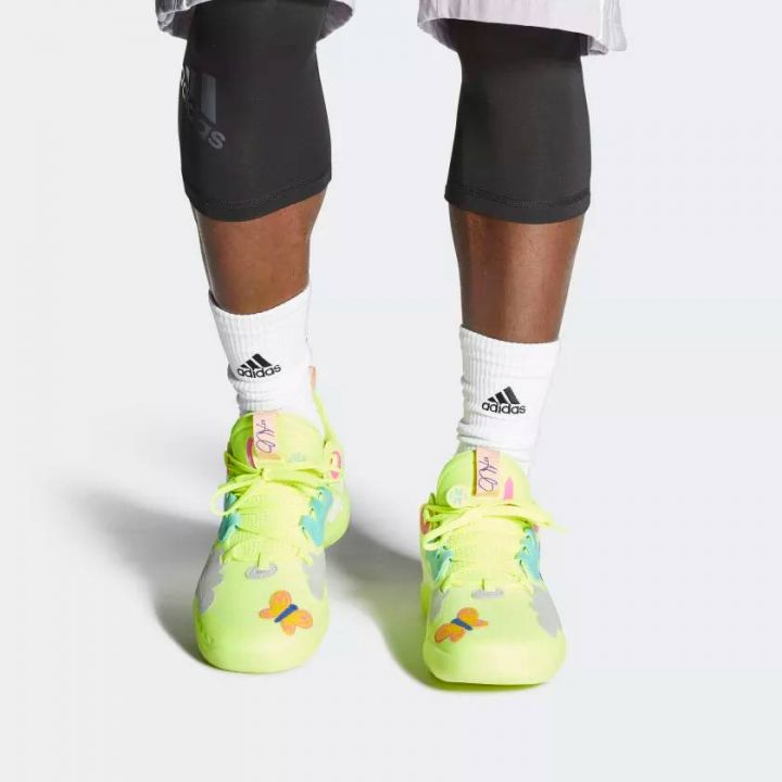 阿迪达斯 adidas Harden Vol. 5 Futurenatural 黄灰 FY2118-1