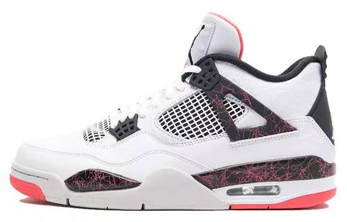 乔丹 Air Jordan 4 “Hot Lava” 热熔岩 红白 篮球鞋 308497-116