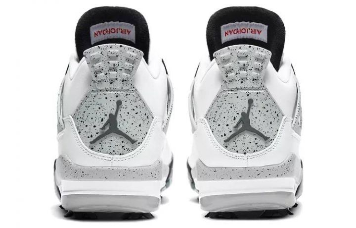 乔丹 Air Jordan 4 Golf “White Cement” 白水泥 男女同款 CU9981-100