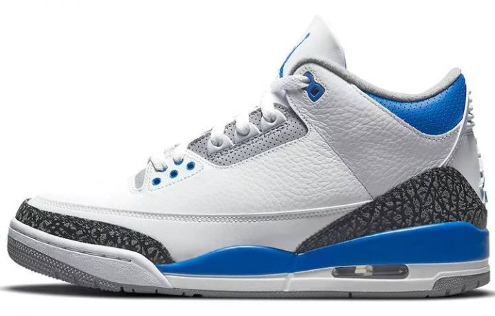 乔丹 Air Jordan 3 “Racer Blue” 赛车蓝 白蓝 CT8532-145