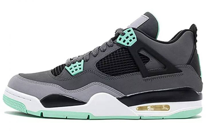 乔丹 Air Jordan 4 Retro Green Glow 灰绿 308497-033