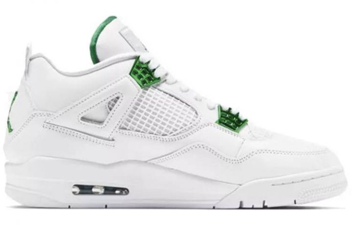 乔丹 Air Jordan 4 Retro Green Metallic 白绿 CT8527-113