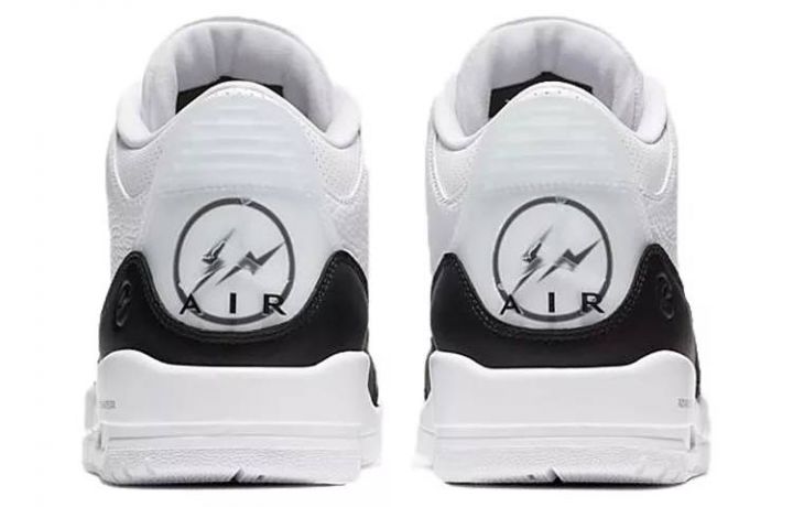 乔丹 Fragment x Air Jordan 3 Retro SP White 藤原浩 黑白 男女同款 DA3595-100-1