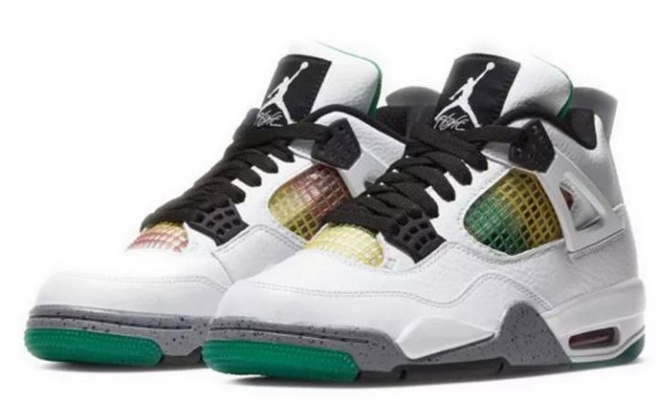 乔丹 Air Jordan 4 Retro Lucid Green 白绿 AQ9129-100-1