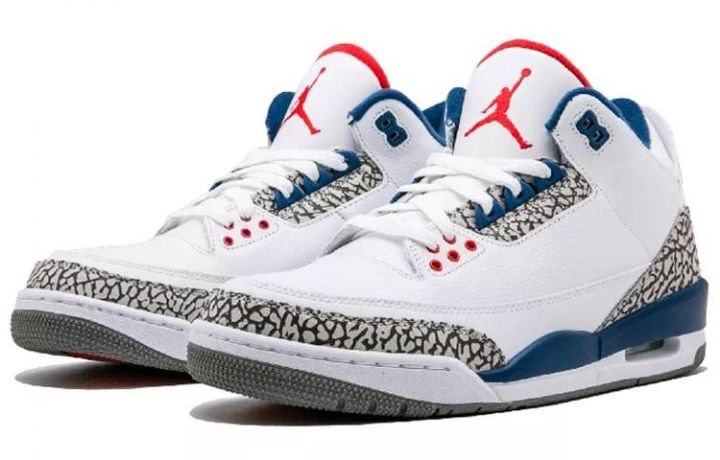 乔丹 Air Jordan 3 Retro True Blue (2016) 白蓝色 854262-106-1