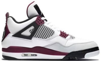 c9d3759c8c574ef8926280847b45ac1e 400x240 - 乔丹 Air Jordan 4 Retro 'PSG'  Paris Saint-Germain 波尔多 大巴黎 白紫 男女同款 CZ5624-100
