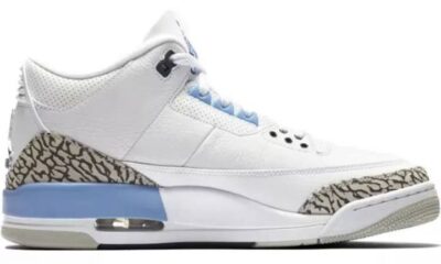 c9f41eaa5e9e4235b9c5252d24fa121b 400x240 - 乔丹 Air Jordan 3 Retro Valor Blue 北卡蓝 CT8532-104