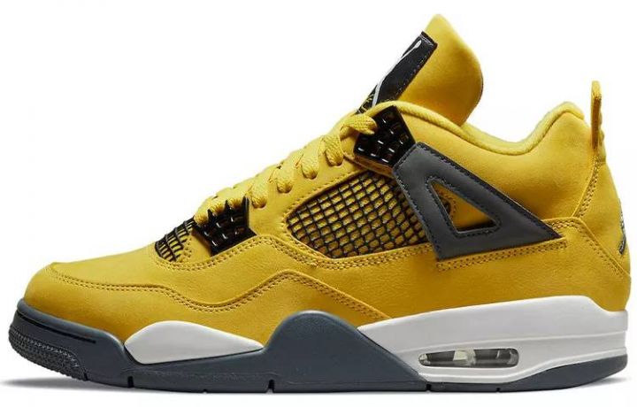 乔丹 Air Jordan 4 “Lightning” 黑黄 电母 CT8527-700