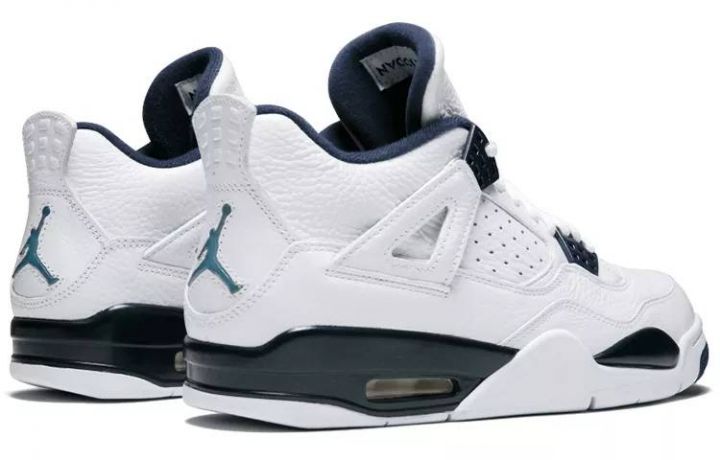 乔丹 Air Jordan 4 Retro Columbia 哥伦比亚 白蓝 314254-107-1